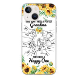 Personalized Kid don't need perfect Grandma Phone Case Printed 3T 1404