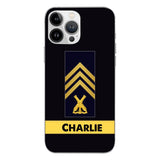 Personalized Swedish Soldier Phone Case Printed 22APR-HC14