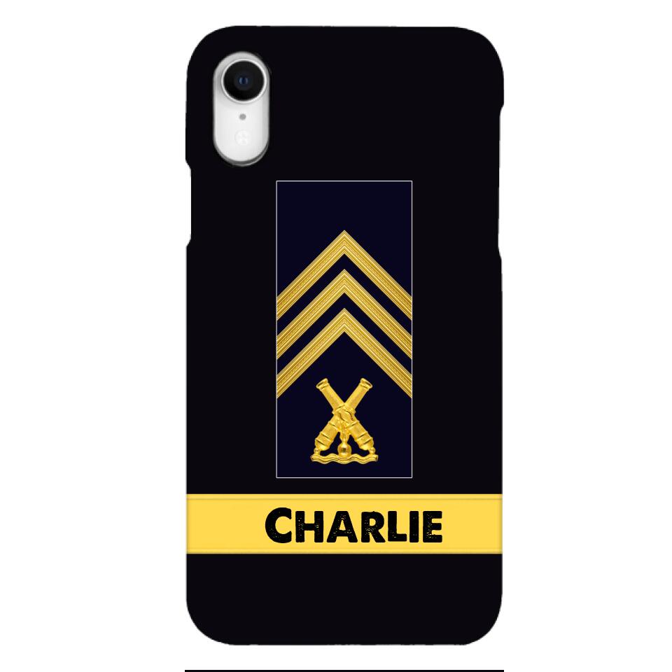 Personalized Swedish Soldier Phone Case Printed 22APR-HC14