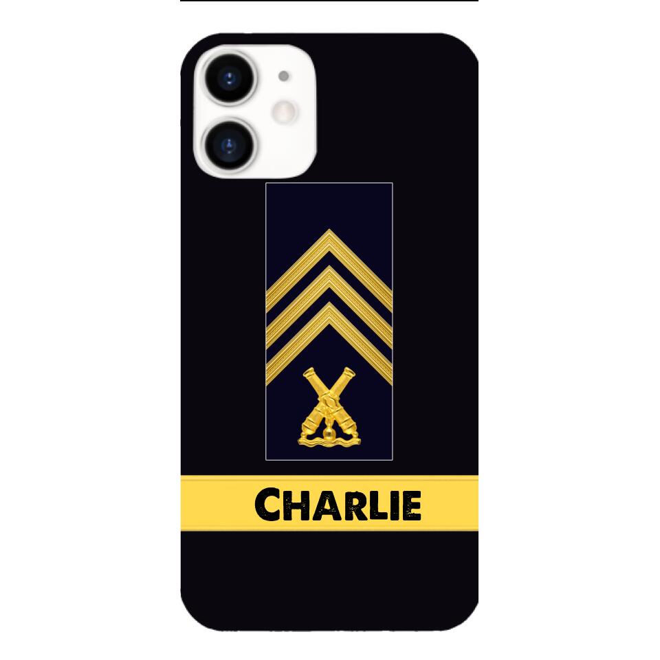 Personalized Swedish Soldier Phone Case Printed 22APR-HC14