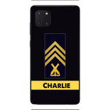 Personalized Swedish Soldier Phone Case Printed 22APR-HC14