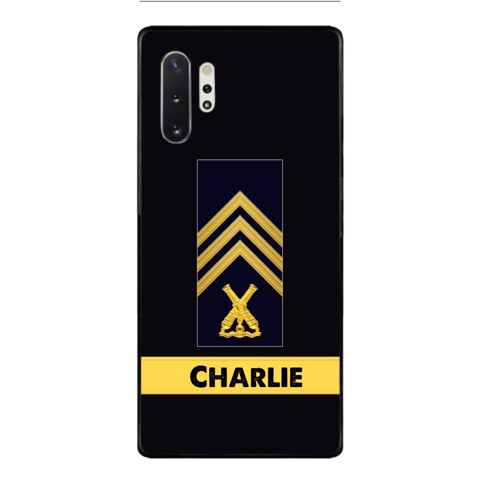 Personalized Swedish Soldier Phone Case Printed 22APR-HC14