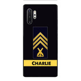 Personalized Swedish Soldier Phone Case Printed 22APR-HC14