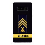 Personalized Swedish Soldier Phone Case Printed 22APR-HC14