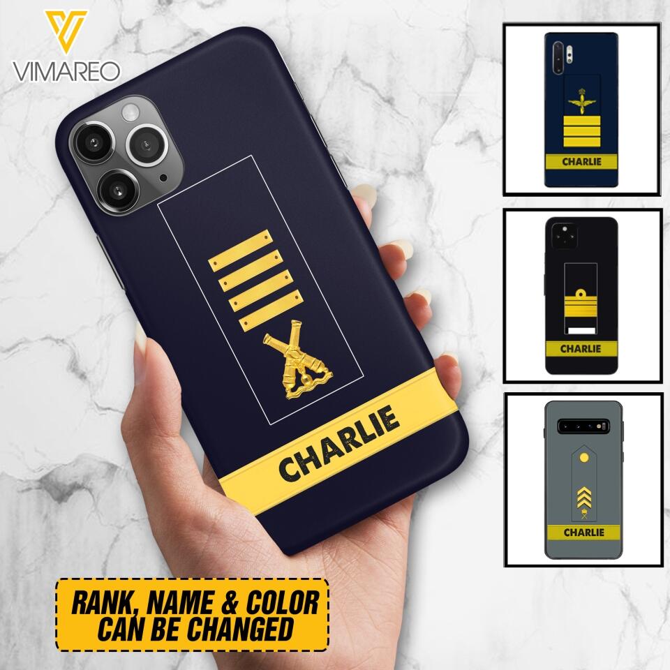 Personalized Swedish Soldier Phone Case Printed 22APR-HC14