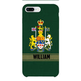 Personalized Canadian Soldier Phone Case Printed 22APR-HQ14