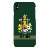 Personalized Canadian Soldier Phone Case Printed 22APR-HQ14