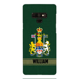 Personalized Canadian Soldier Phone Case Printed 22APR-HQ14