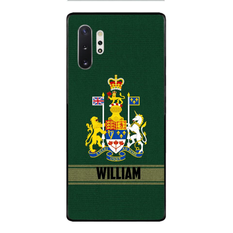Personalized Canadian Soldier Phone Case Printed 22APR-HQ14