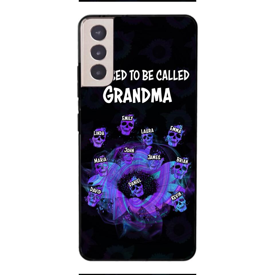 Personalized Bless to be called Grandma Phone Case Printed M3Q 1504