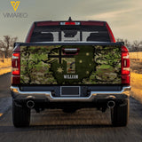 DH Personalized Australian Soldier Camo Tailgate Decal Printed DT1504