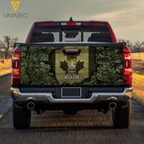 DH Personalized Canadian Soldier Camo Tailgate Decal Printed DT1504