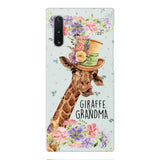 PERSONALIZED GIRAFFE GRANDMA PHONECASE QTVQ1604