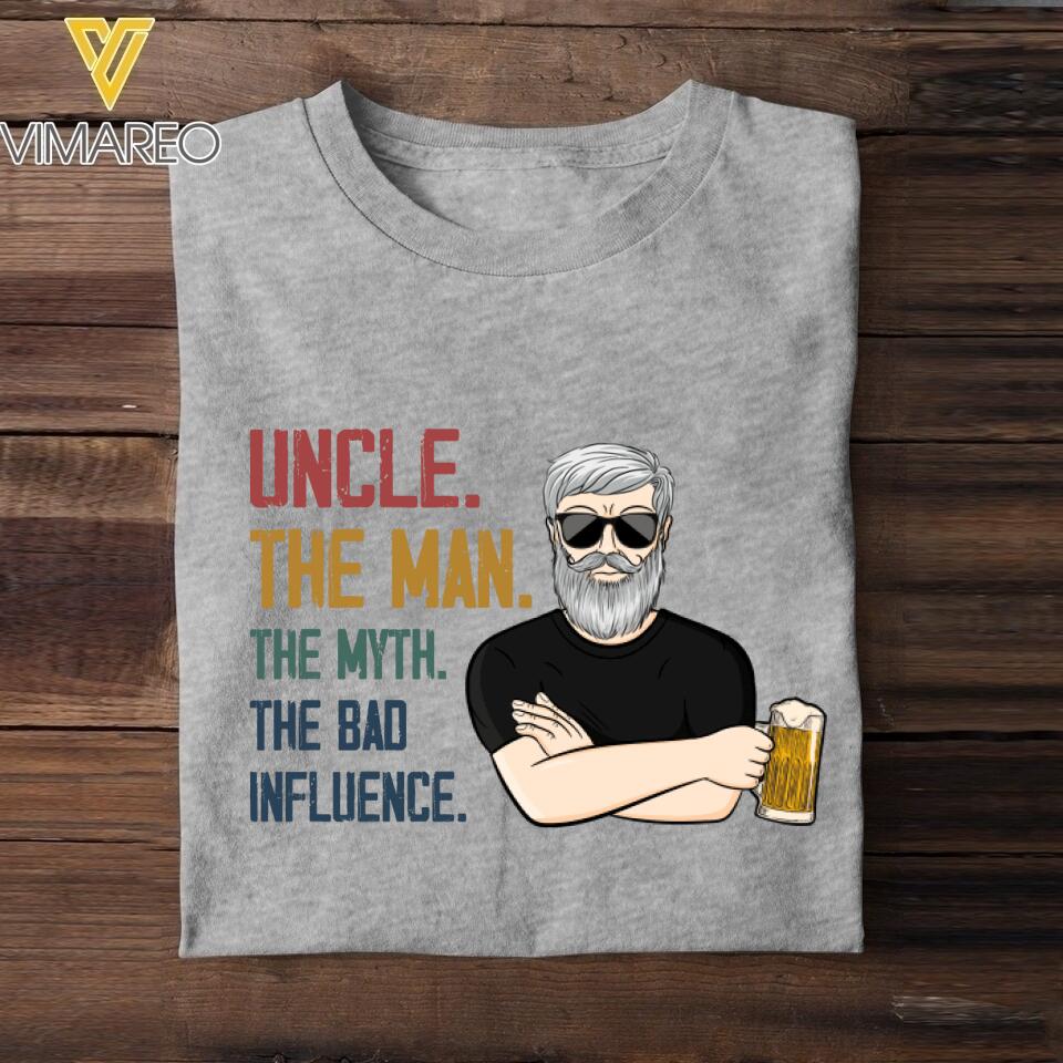 Dh Personalized Uncle Man Tshirt Printed HQ1604