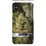DH Personalized Australian Soldier Phone Case Printed HQ1804