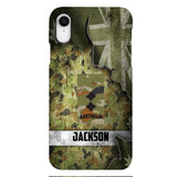 DH Personalized Australian Soldier Phone Case Printed HQ1804