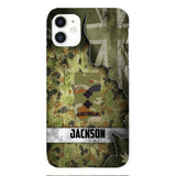DH Personalized Australian Soldier Phone Case Printed HQ1804