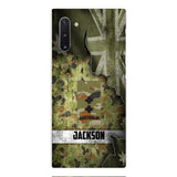 DH Personalized Australian Soldier Phone Case Printed HQ1804