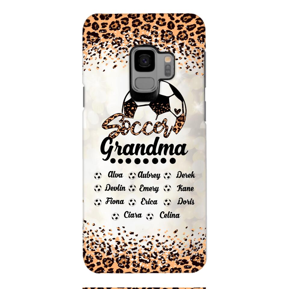 Personalized Soccer Grandma Phone Case Printed V3Q 1804