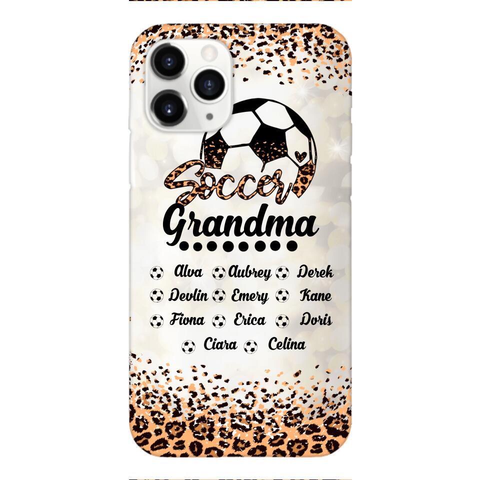 Personalized Soccer Grandma Phone Case Printed V3Q 1804