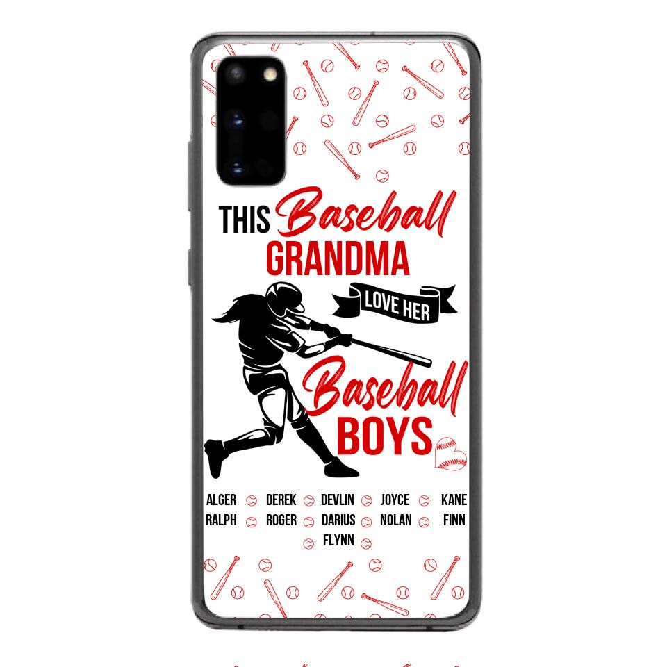 Personalized This Baseball Grandma Phone Case Printed 3T 1804