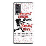 Personalized This Baseball Grandma Phone Case Printed 3T 1804