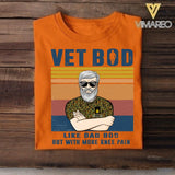 Personalized Australian Vet Bod Camo Tshirt Printed 22APR-LN18