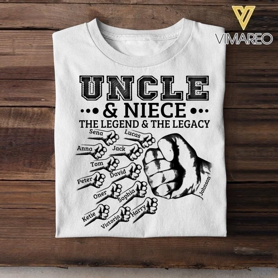 Personalized Uncle Kid Tshirt Printed 22APR-DT19
