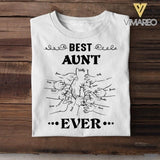 PERSONALIZED BEST AUNT EVER TSHIRT 3T 1904