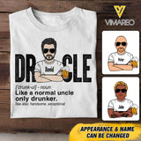 Personalized Druncle Tshirt Printed 22APR-DT21