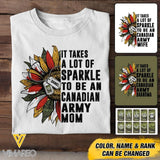 DH Personalized Australian Army T-ShirtTshirt Printed DT2104