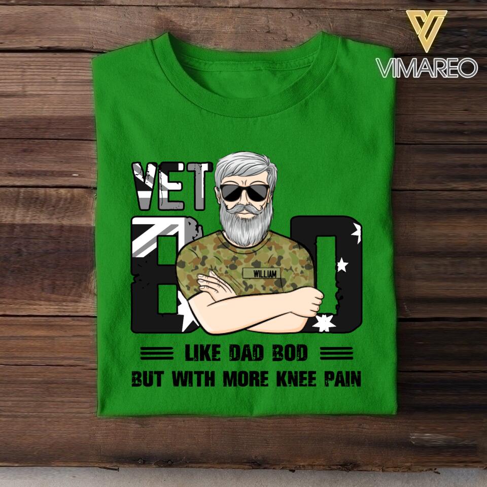 Personalized Australian Vet Bod T-ShirtTshirt Printed 22APR-HQ21