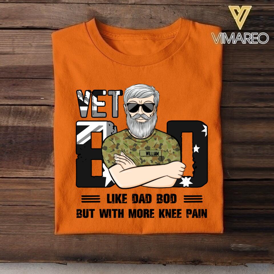 Personalized Australian Vet Bod T-ShirtTshirt Printed 22APR-HQ21