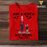Personalized Aunt & Nephew Tshirt Printed 22APR-DT22