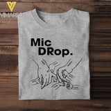 PERSONALIZED FAMILY THE ORIGINAL MIC DROP THE REMIX OR THE ENCORE KID WITH NAME TSHIRT OR BABYONESIZE QTDT2304