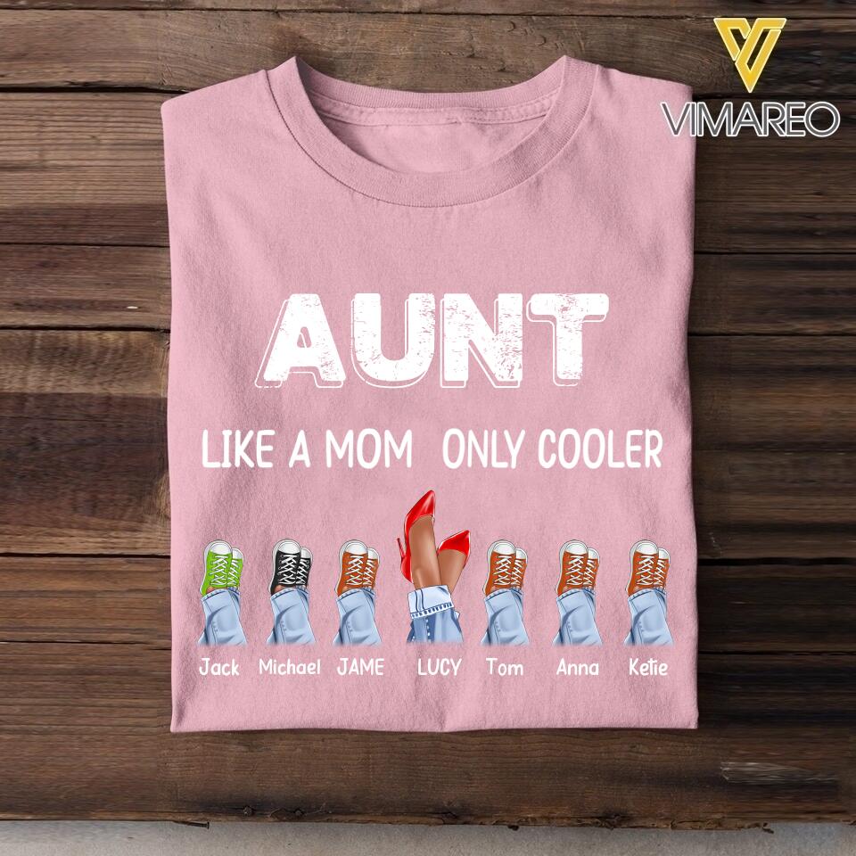 Personalized Aunt Kid Tshirt Printed 22APR-HQ22