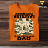 PERSONALIZED SOME PEOPLE CALL ME A CANADIAN VETERAN THE MOST IMPORTANT CALL ME DAD TSHIRT QTVQ2304