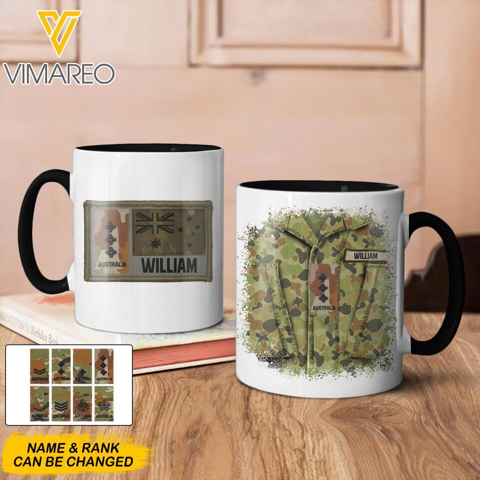 DH Australian Soldier Creamic Mug Printed DT2304