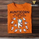 Personalized Aunticorn Kid Tshirt Printed 22APR-HQ25
