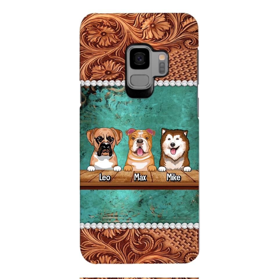 Personalized Dog Lover Phone Case Printed 22APR-HQ27