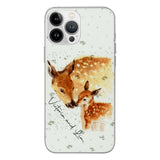 PERSONALIZED DEER PHONECASE QTHC2704