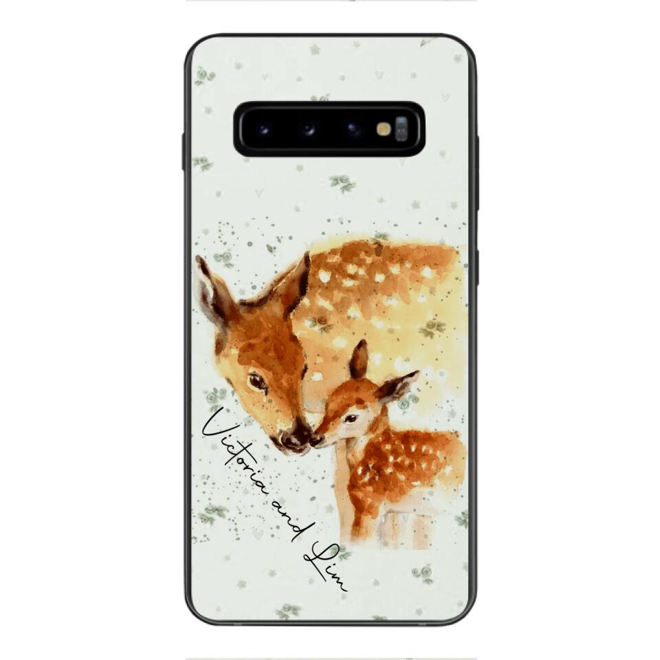 PERSONALIZED DEER PHONECASE QTHC2704