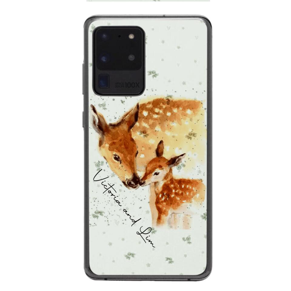 PERSONALIZED DEER PHONECASE QTHC2704