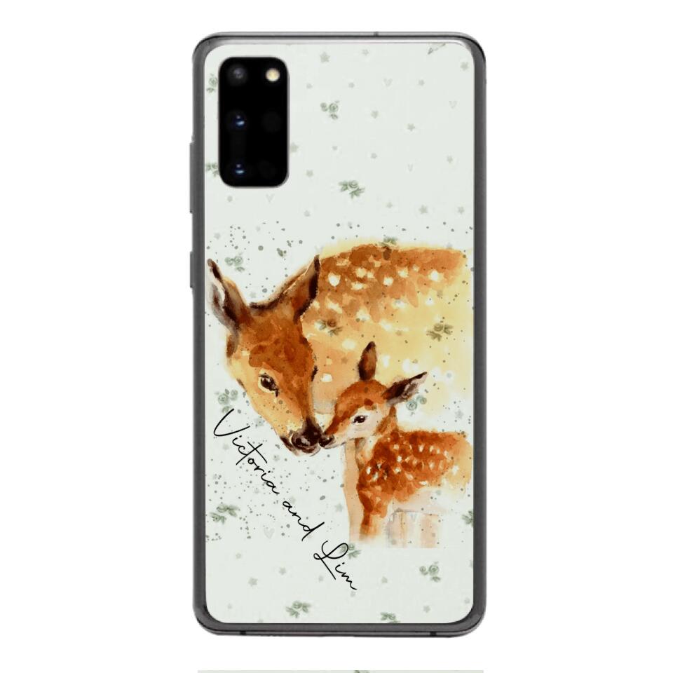 PERSONALIZED DEER PHONECASE QTHC2704