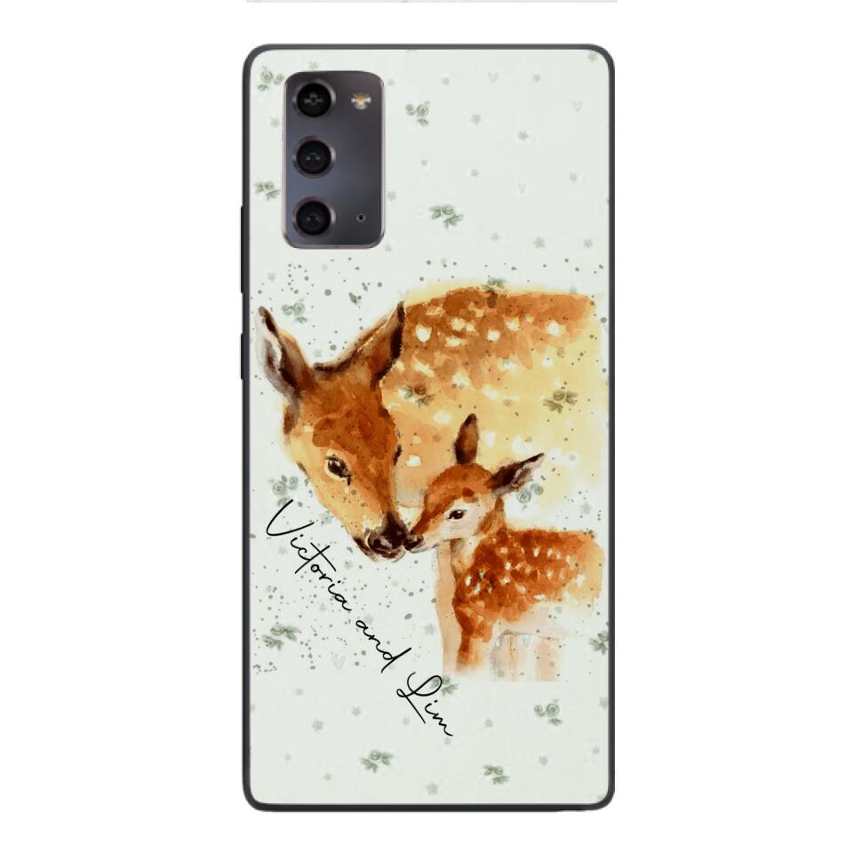 PERSONALIZED DEER PHONECASE QTHC2704