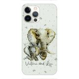 PERSONALIZED ELEPHANT PHONECASE QTHC2704