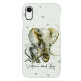 PERSONALIZED ELEPHANT PHONECASE QTHC2704