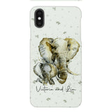 PERSONALIZED ELEPHANT PHONECASE QTHC2704