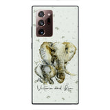 PERSONALIZED ELEPHANT PHONECASE QTHC2704