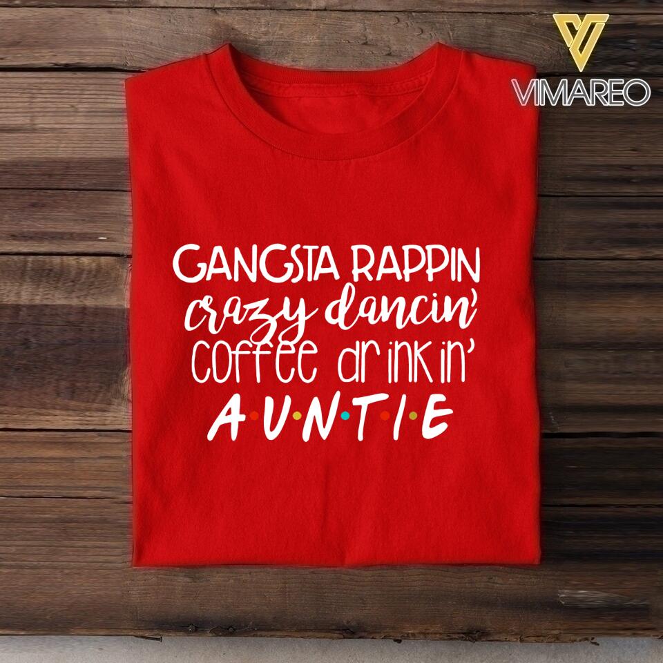 DH Personalized Aunt Tshirt Printed HC2704
